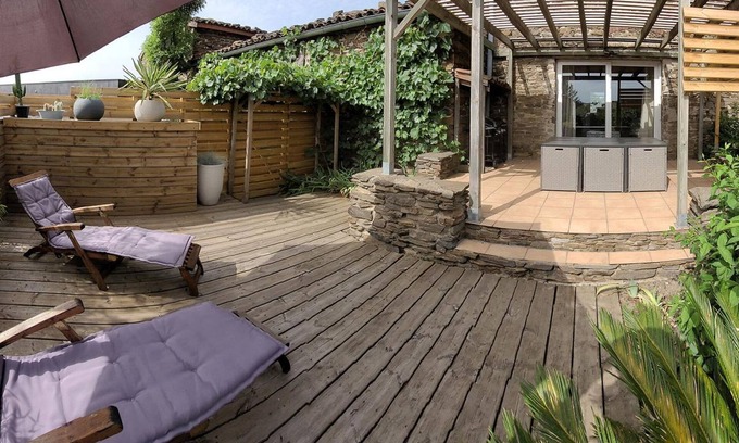 Tartaras Cabaña | Casa de campo restaurada con terraza y todas las comodidades