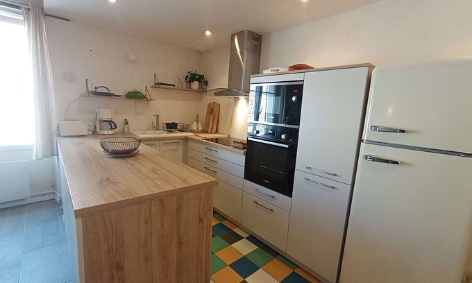 Etel Villa | Casa de encanto 3* en el corazón de Étel, cerca de playa y comodidades, para 4 personas