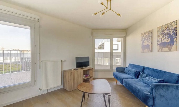 Gennevilliers Apartamento | Charming 3 room near Paris - Gennevilliers
