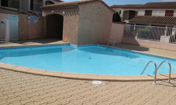 Saint-Cyprien Plage Villa | Villa climatizada con mezzanina, garaje y piscina para 6 personas a 400m de la playa en St Cyprien