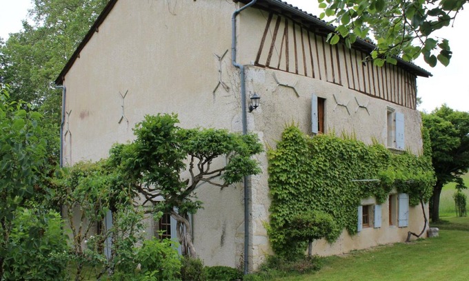 Eymet Cabaña | Casa rústica con jardín y pesca cerca de Eymet