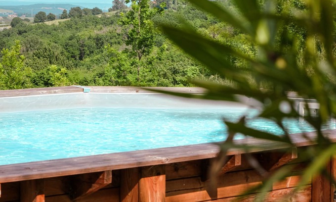 Mirabel Cabaña | casa rural con encanto, ecológica, con sauna, piscina, en el campo
