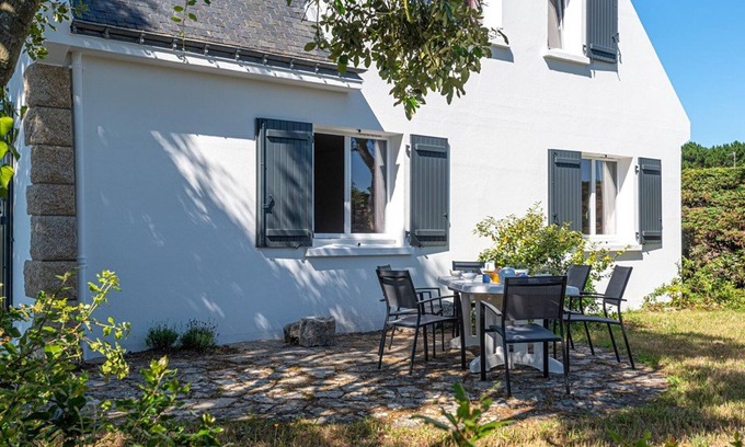 La Trinite-sur-Mer Villa | Villa con Encanto cerca Playa, 5 hab, Wifi, Mascotas OK