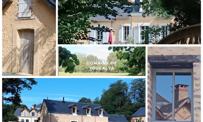 Parigne-lʼEveque Cabaña | Encantadora casa rural con piscina cerca de Le Mans ideal para familias y grupos