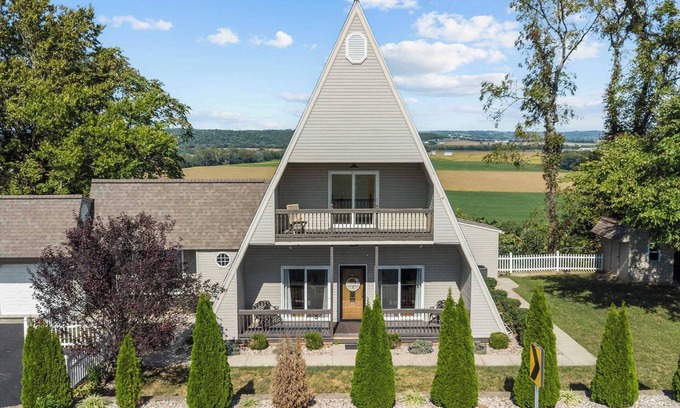 Taylorsville Casa | Charming A-Frame View Retreat In Bourbon Country