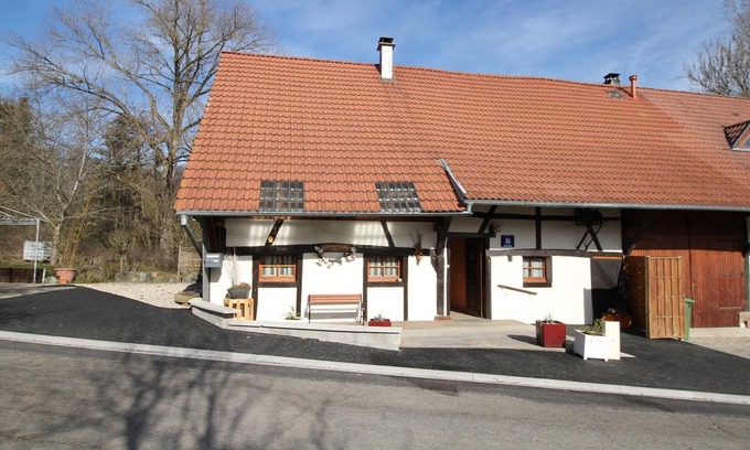 Bretten Cabaña | Casa alsaciana auténtica con jardín y terrazas, ideal para 6 personas, cerca de Mulhouse y Belfort