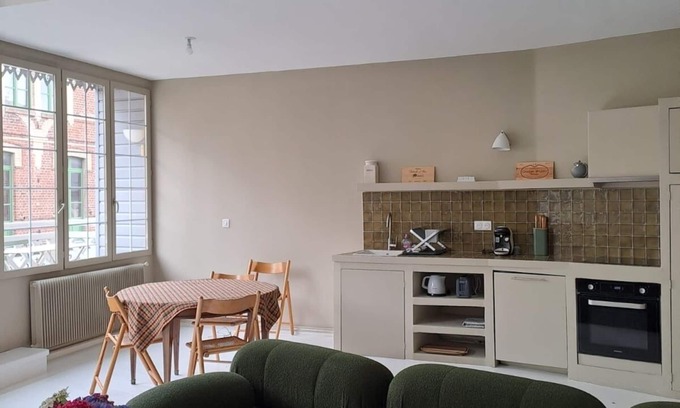 Veules-les-Roses Apartamento | Charming apartment in Veules