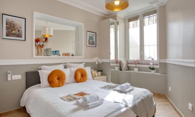 Quartier de la Roquette Apartamento | Charming Apart NEW 2 Bedrooms with Aircon