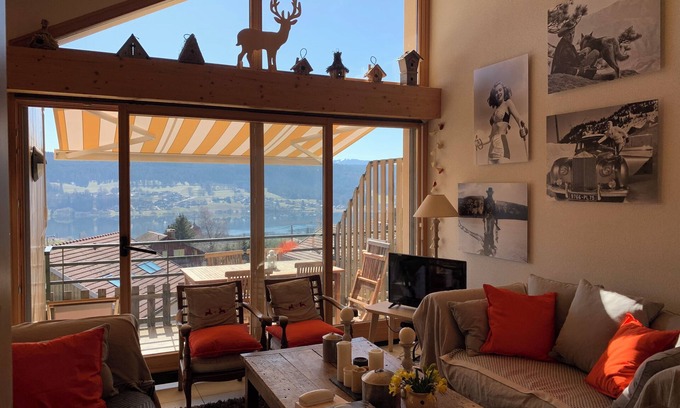 Les Grangettes Apartamento | Encantador apartamento en el lago Saint-Point