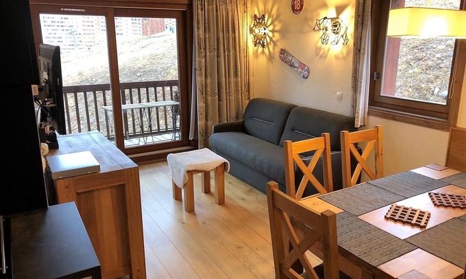 Les Almes Apartamento | Charming Apartment - 2 Bedrooms - Tignes Le Lac - Lake View