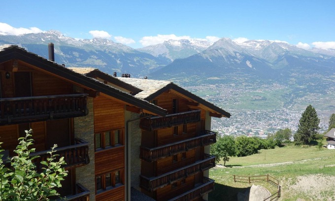 Veysonnaz Apartamento | Apartamento Veysonnaz cerca de esquí