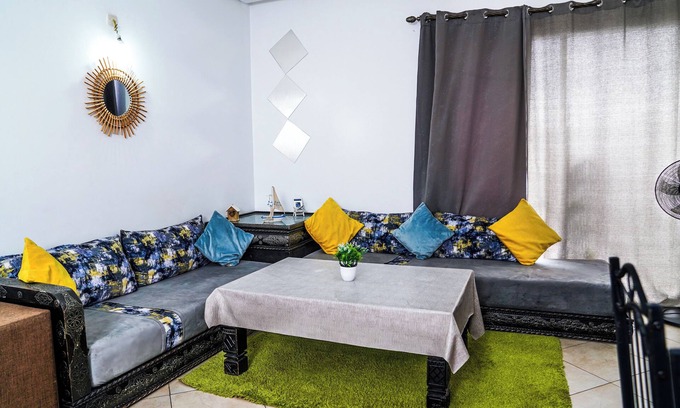 Tamrhakht Apartamento | Charming Apt with Pool, Sea View & Large Terrace, in peaceful Imi Ouaddar
