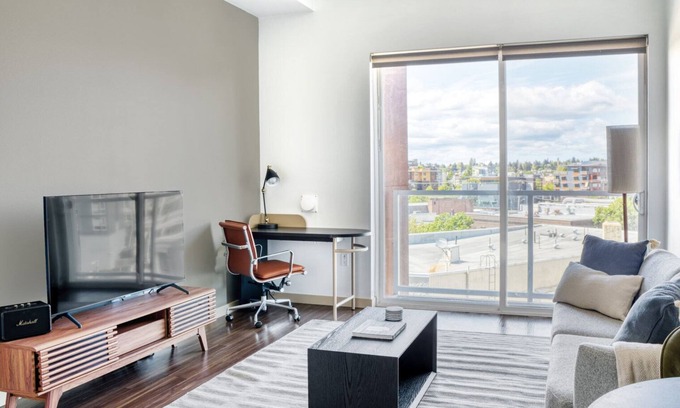 Old Ballard Apartamento | Charming Ballard 1BR w/ W/D, BBQ & Gym, near Waterfront, by Blueground