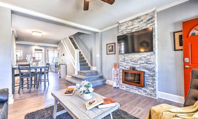 Westfield Casa | Charming Baltimore Home with Deck and Fire Pit!