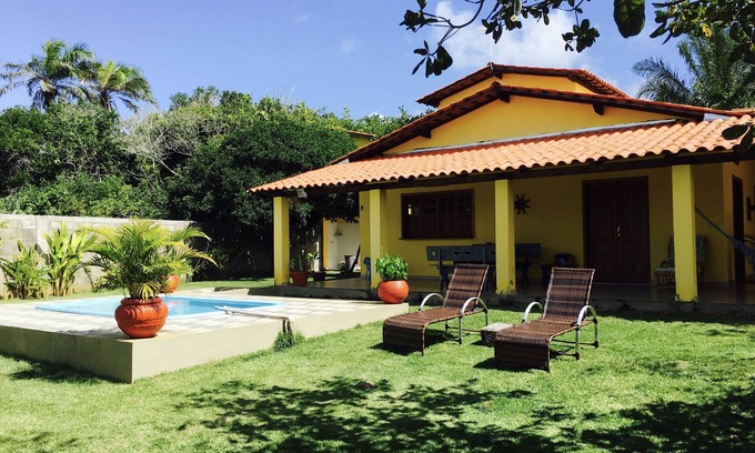 Aritagua Casa | Encantadora casa de playa con piscina privada, terreno de 8500m2 de Mata Atlantica