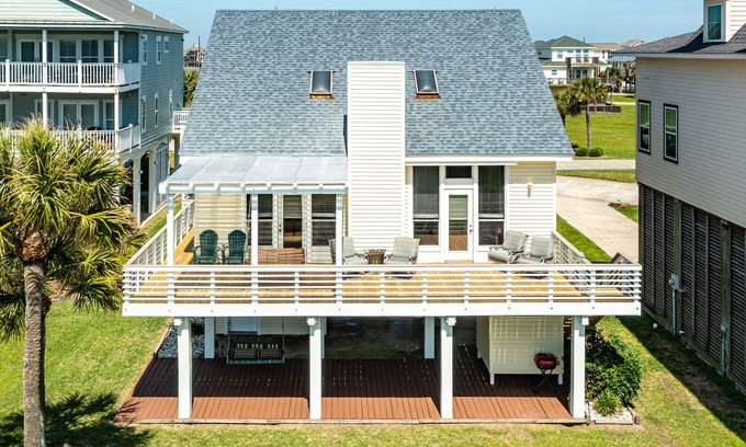 Pointe San Luis Casa | Charming Beachside Home w/ Eclectic Decor, Great Deck, Outside Shower