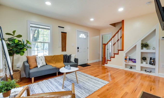 Columbus Casa | Charming Boho Home Near OSU, Short North, Downtown