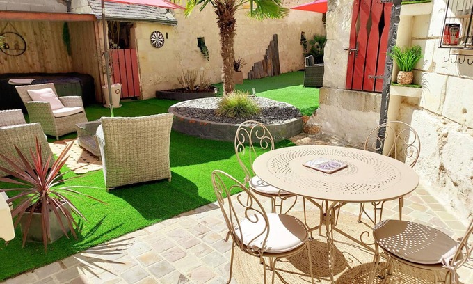 Bourgueil Cabaña | Casa rural Bourgueil, 3 dormitorios, 4 personas