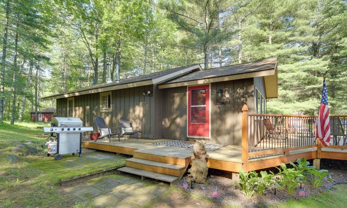 Hayward Cabina | Charming Cabin on Grindstone Lake