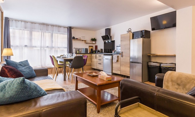 Saint-Nazaire Cabaña | Casa con Terraza Soleada y Confort Moderno, Centro de St Nazaire