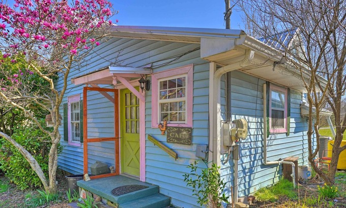 Flintstone Cabaña | Charming Chattanooga Cottage ~ 2 Mi to St Elmo!