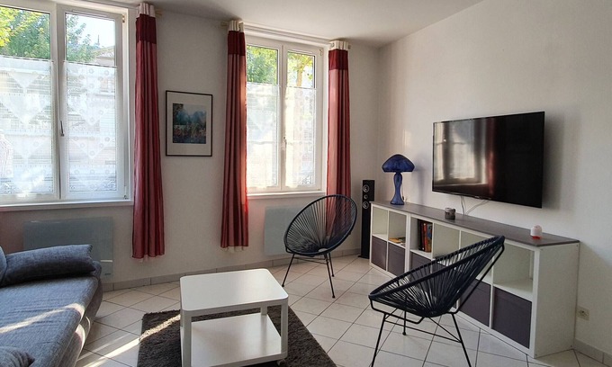 Bar-le-Duc Apartamento | Apartamento en el Centro con Cocina Equipada, Cerca de Comercios y Naturaleza