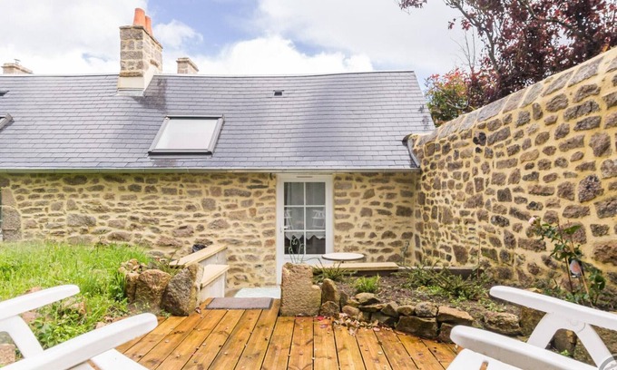 Gatteville-le-Phare Cabaña | Casita con jardín privado, cerca del mar, perfecta para escapadas tranquilas en Gatteville-le-Phare
