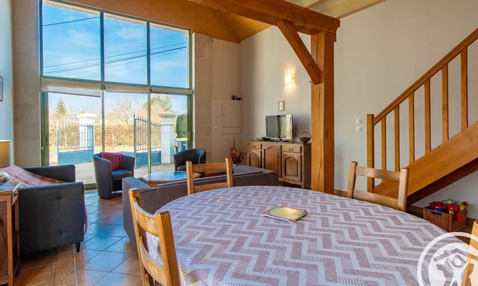 Saint-Martin-de-la-Place Cabaña | Casa rural encantadora cerca del valle del Loira, ideal para familias, cerca de Saumur
