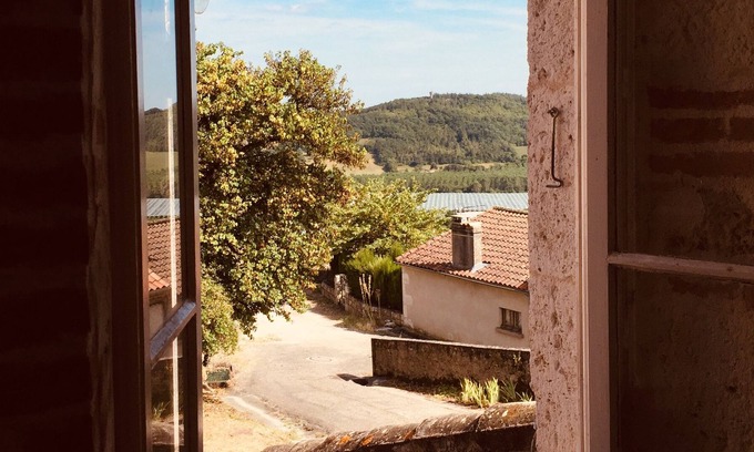 Miramont-de-Quercy Casa | Casa rústica de estilo rústico francés de 2 dormitorios n. Lauzerte. Duerme 4