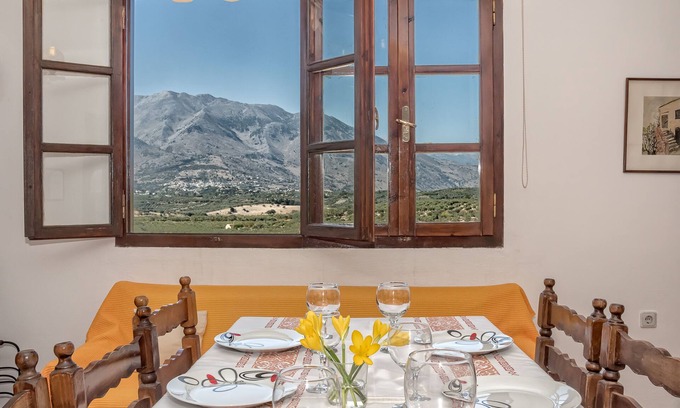 Episkopi Casa | Encantadora casa de campo con una vista única