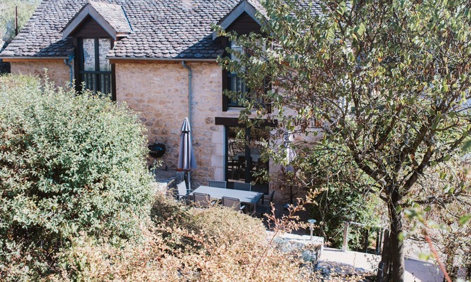 Salles-la-Source Casa | Cottage con Encanto 6 personas