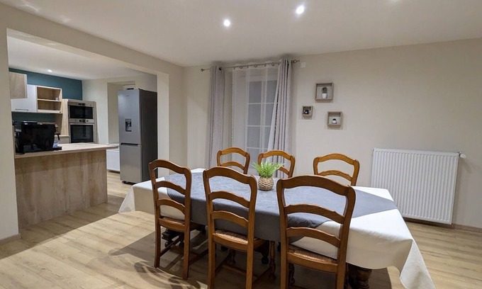Les Forges Cabaña | Casa rural para 6 personas con terraza y jardín cerca de Epinal