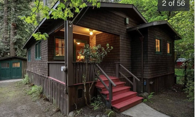 Monte Rio Casa | Charming Cottage Nestled In The Redwoods at The Russian River