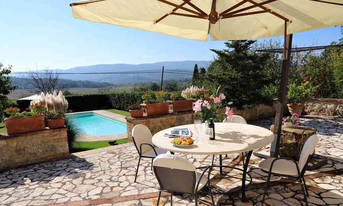 Pievescola Casa | Encantadora casa de campo con piscina privada en la zona de Siena