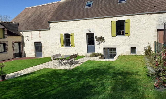 Aunou-sur-Orne Cabaña | Casa rural con jardín, ideal para familias, cerca de Sées y atracciones locales, admite mascotas
