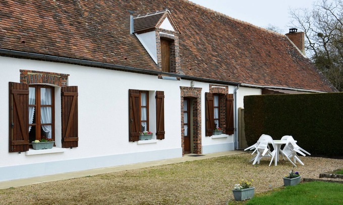 Meauce Cabaña | Casa independiente en el campo con jardín, ideal para 4, cerca de Chartres