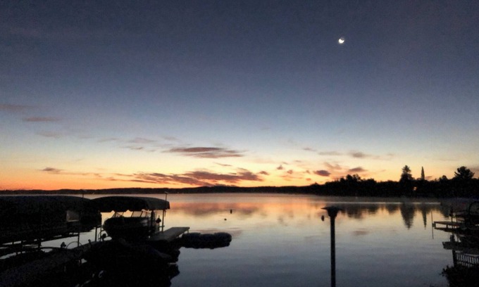 Rapid City Cabaña | Charming & Cozy Torch Lake Waterfront Cottage