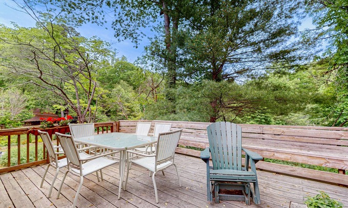 Lake Junaluska Casa | Charming Dog-Friendly home with Full Kitchen, A/C and Access to Community Amenit