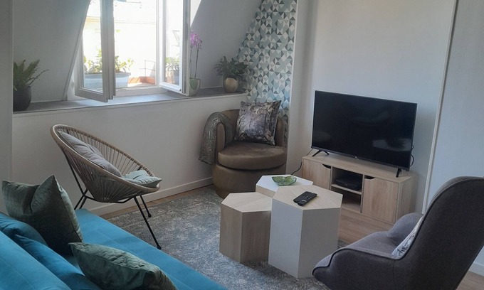 Dieppe Apartamento | Charming duplex center dieppe 2 minutes to the sea