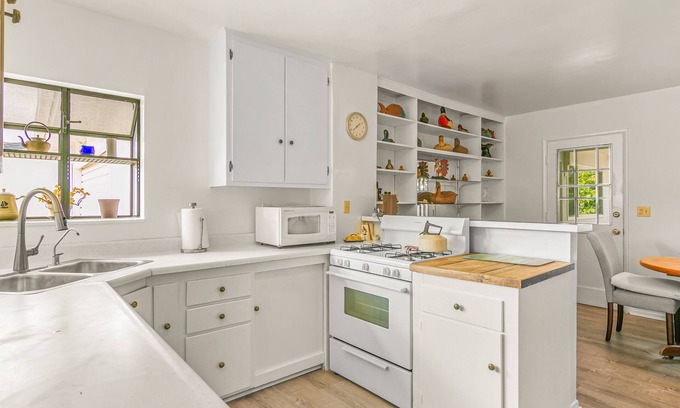 West Mesa Casa | Charming duplex with firepit, patio, & nature views - close to shores & trails