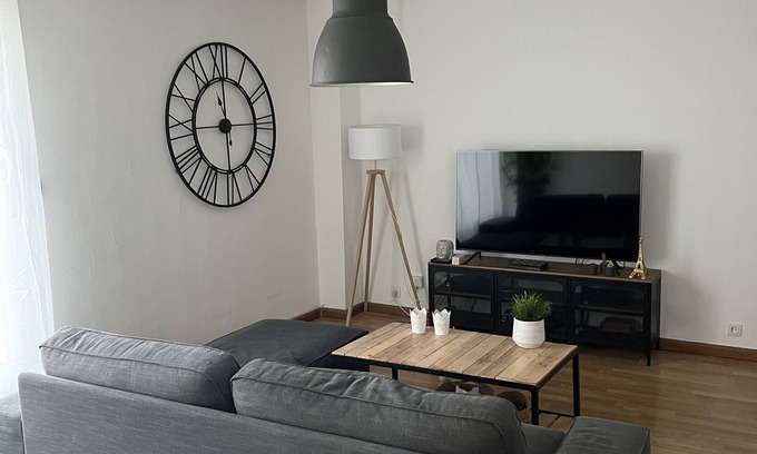 Epinay-sur-Seine Apartamento | Encantadora F2 a tiro de piedra de París y del Stade de France