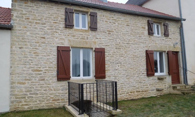 Gilley Cabaña | Casa acogedora cerca de Fayl-Billot para disfrutar en familia o entre amigos