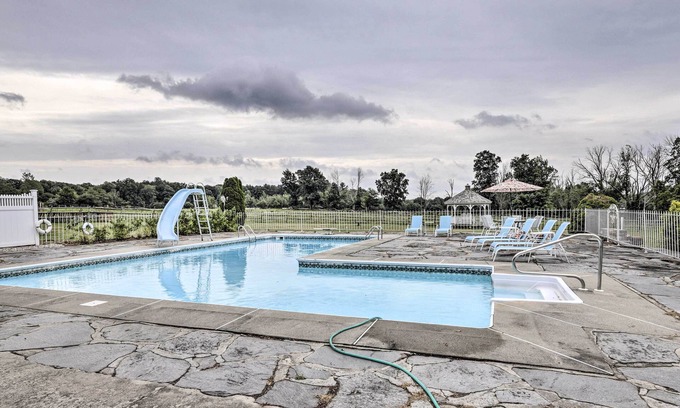 Bolton Casa | Charming Farmhouse w/ Pool & Fishing Pond!