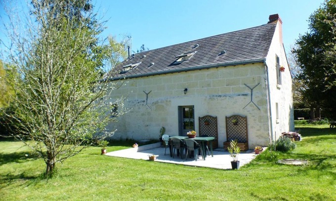 La Chapelle-sur-Loire Cabaña | Casa rural encantadora entre Tours y Saumur, jardín privado, cerca del Loira, ideal para familias