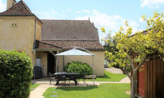 Lamonzie-Saint-Martin Cabaña | Casa acogedora con piscina y jardín en Lamonzie-Saint-Martin, cerca de Bergerac