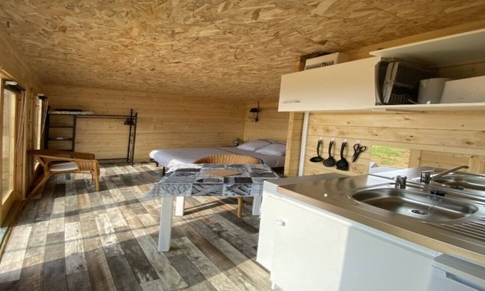 Massillargues-Attuech Chalet De Esquí | Chalet con encanto para 2 personas SPA privado