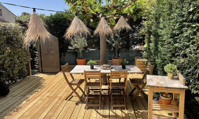 Maussane Cabaña | Charming Mazet, ideal for families, swimming pool, tennis.
