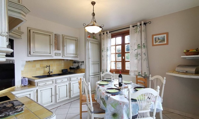 Saint-Pierre-Eynac Cabaña | Casa familiar, naturaleza y comodidad en Saint-Germain-Laprade, cerca de Lyon y Clermont-Ferrand