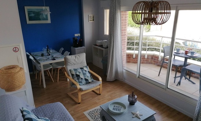 Saint-Valery-sur-Somme Apartamento | Charming apartment in residence with parking "Le Calypso"