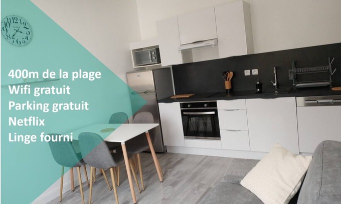 Bourgenay Apartamento | Apartamento-Apartamento-Habitación con desagüe-Vista al bosque